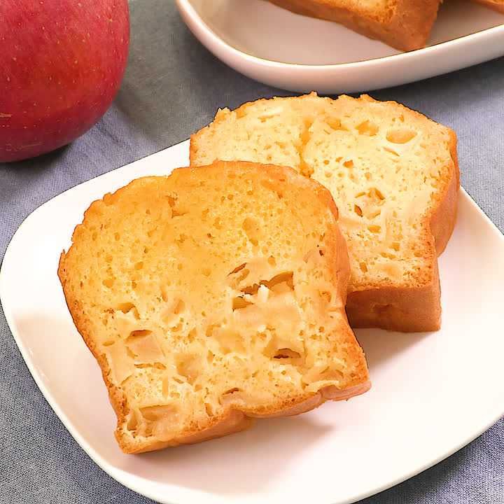 りんごのカステラ風ケーキ
