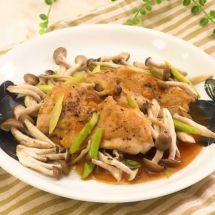 鶏肉のみかんソテー