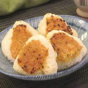 「ねぎみそ焼きおにぎり」のレシピ動画