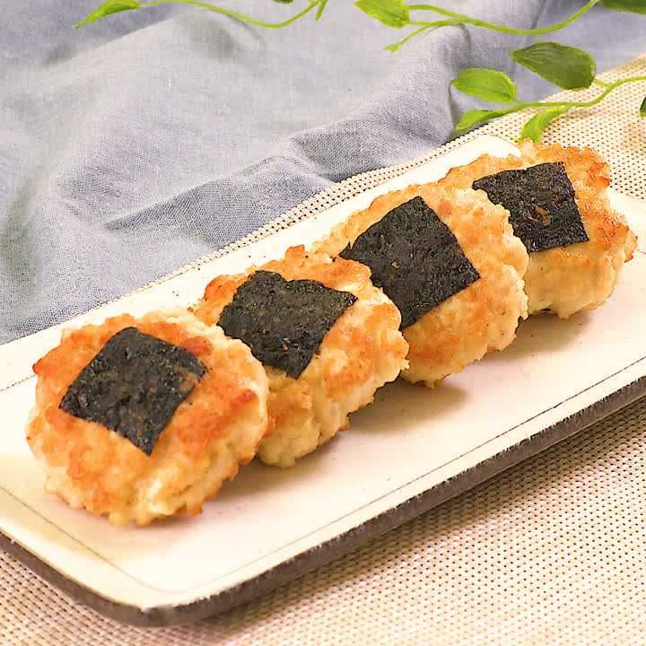 のりの香りで食欲up 鶏むね肉と豆腐の磯辺焼きのレシピ動画 作り方 Delish Kitchen のりの香りで食欲up 鶏むね肉と豆腐の磯辺焼きのレシピ動画 作り方 Delish Kitchen