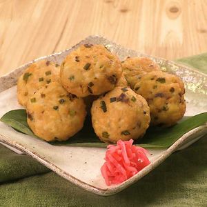 さわらと豆腐の揚げ団子