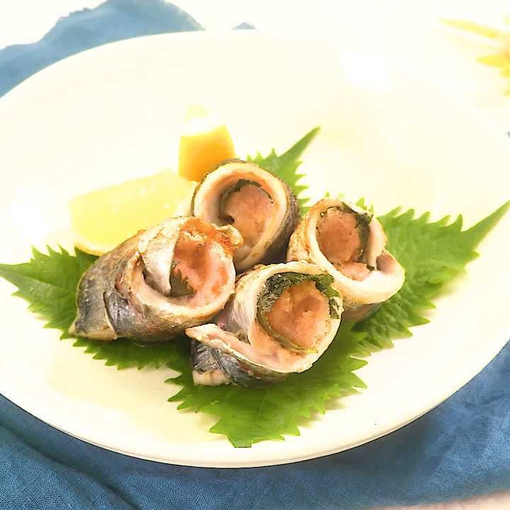 鯵のたらじそ焼き