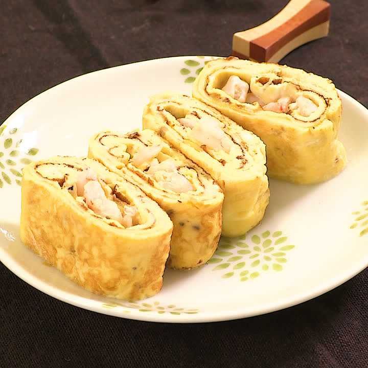 海老マヨの卵焼き