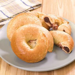 「あんこベーグル」のレシピ動画