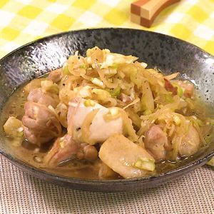 「鶏肉のねぎポン酢びたし」のレシピ動画