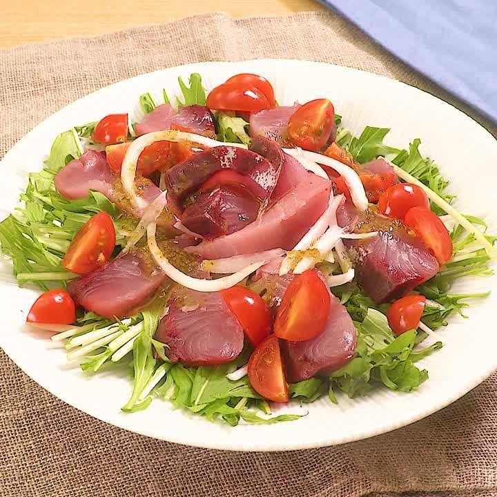 ブリの柚子胡椒カルパッチョ