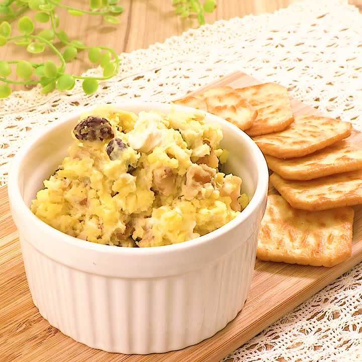 さつまいもレーズンディップ