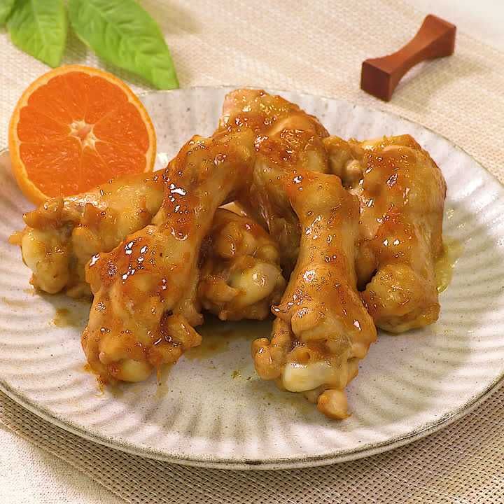 鶏手羽元のみかん煮