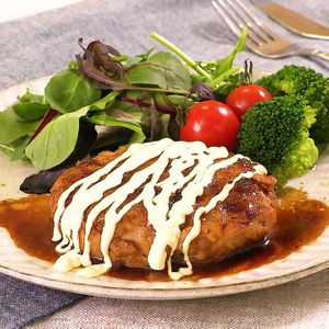 「鶏肉ハンバーグ」のレシピ動画