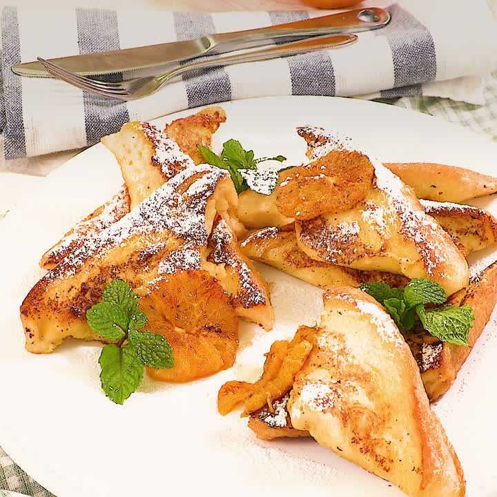 オレンジのフレンチトースト