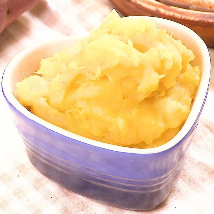 さつまいもとりんごのペースト