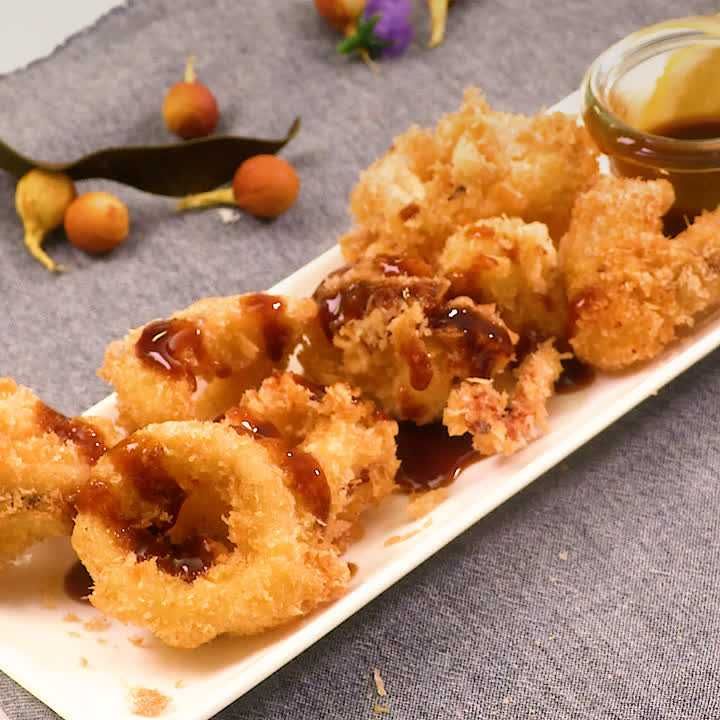 サクサク美味 ヤリイカのフライのレシピ動画 作り方 Delish Kitchen