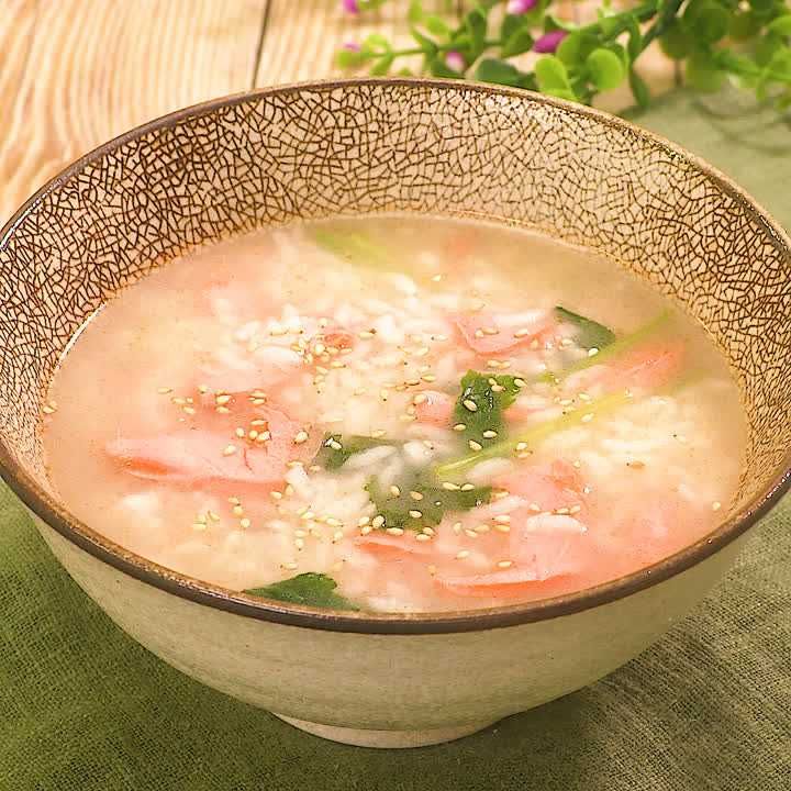 鮭と三つ葉の雑炊