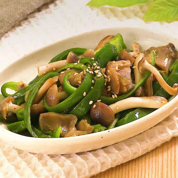 ピーマンのザーサイ炒め