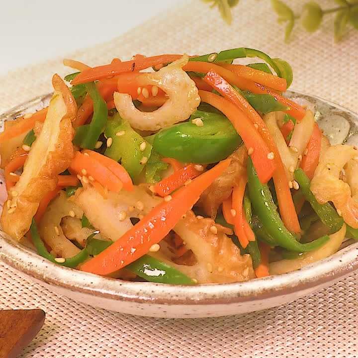 ちくわとピーマンとにんじんで簡単手早く!人気お手軽副菜レシピ3選