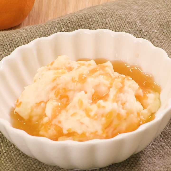 みかん牛乳もち