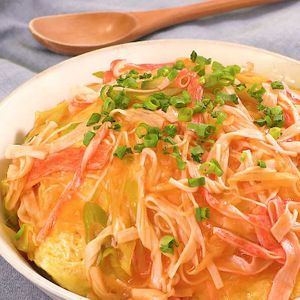山芋入り天津飯