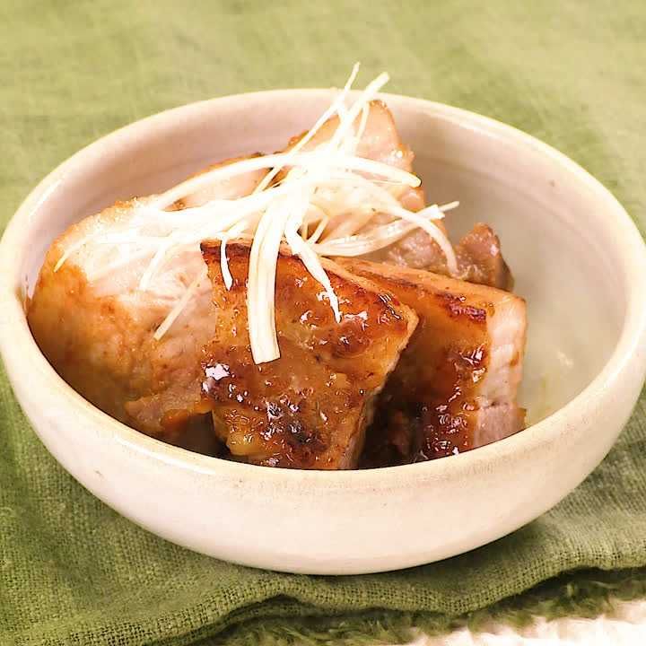 豚バラ肉の塩麹チャーシュー