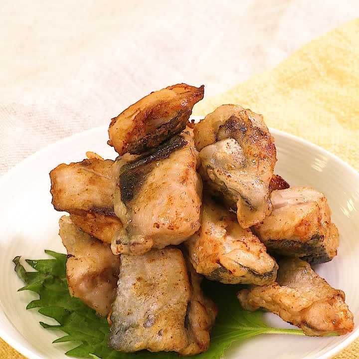 ブリの塩レモン唐揚げ