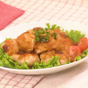 鶏むね肉のガリバタチキン