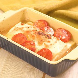 「豆腐の味噌チーズ焼き」のレシピ動画