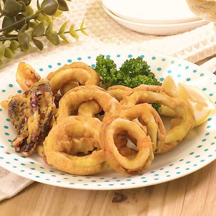 イカのカレーフリット