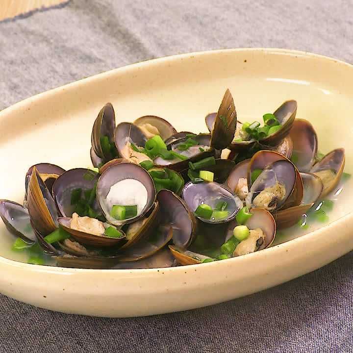 しじみ酒蒸し