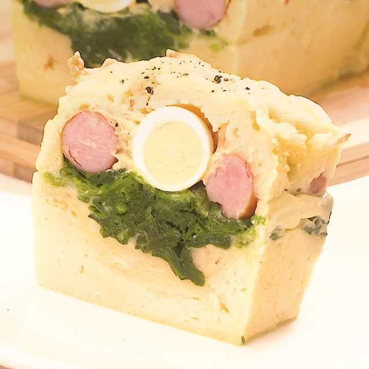 食パンクロックケーク