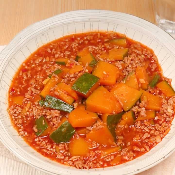 麻婆かぼちゃ