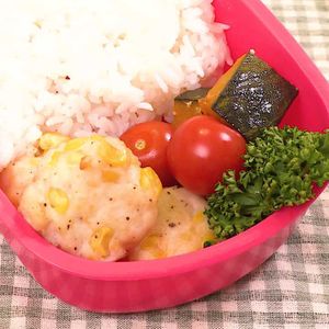 ささみとコーンの揚げ焼き