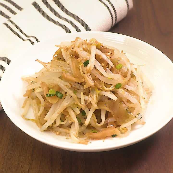 もやしとザーサイの和え物