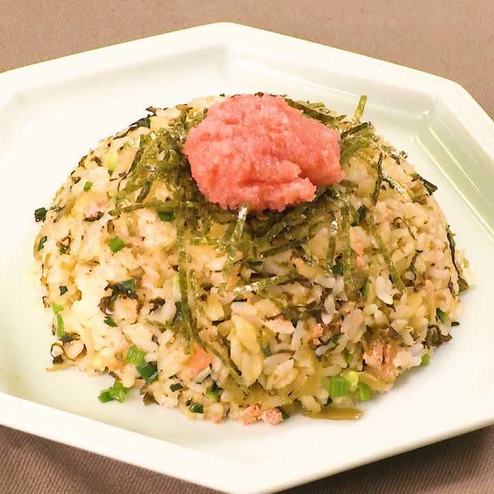 たらこの高菜チャーハン