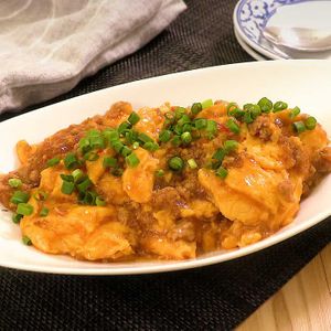 「麻婆たまご」のレシピ動画