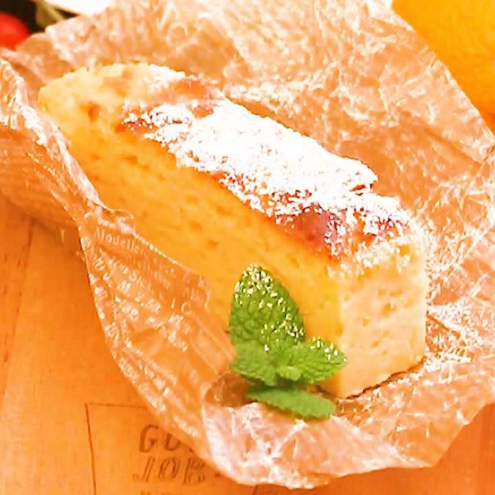 ゆずヨーグルトケーキ