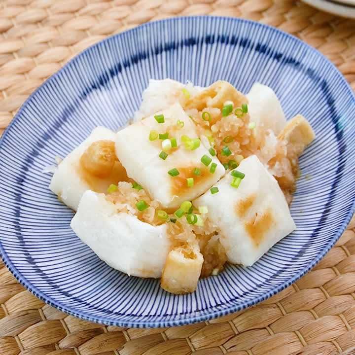 ツウなひと品 焼き餅のおろしあえのレシピ動画 作り方 Delish Kitchen ツウなひと品 焼き餅のおろしあえのレシピ動画 作り方 Delish Kitchen