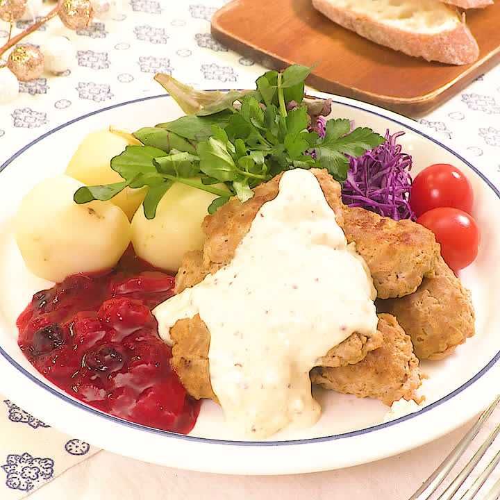 北欧風ミートボール　クリスマスver.
