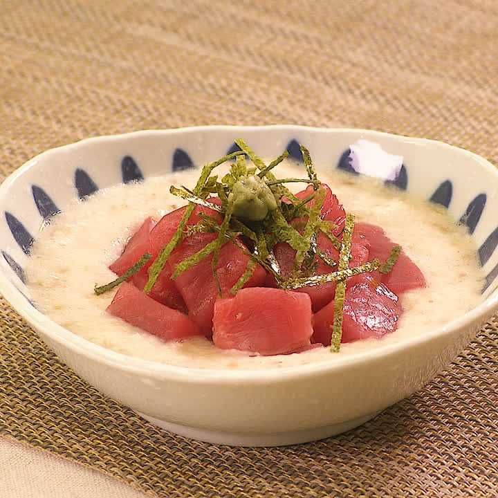 自然薯とろろのマグロ山かけ