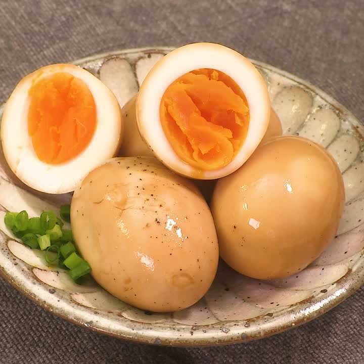 中華風オイスター味玉