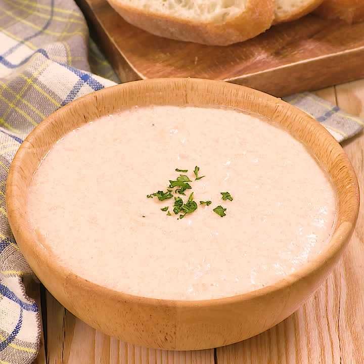 伸びるタラモサラダ