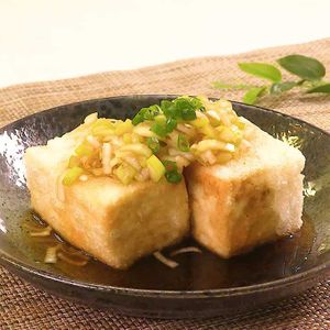 「揚げ出し豆腐の香味だれ」のレシピ動画