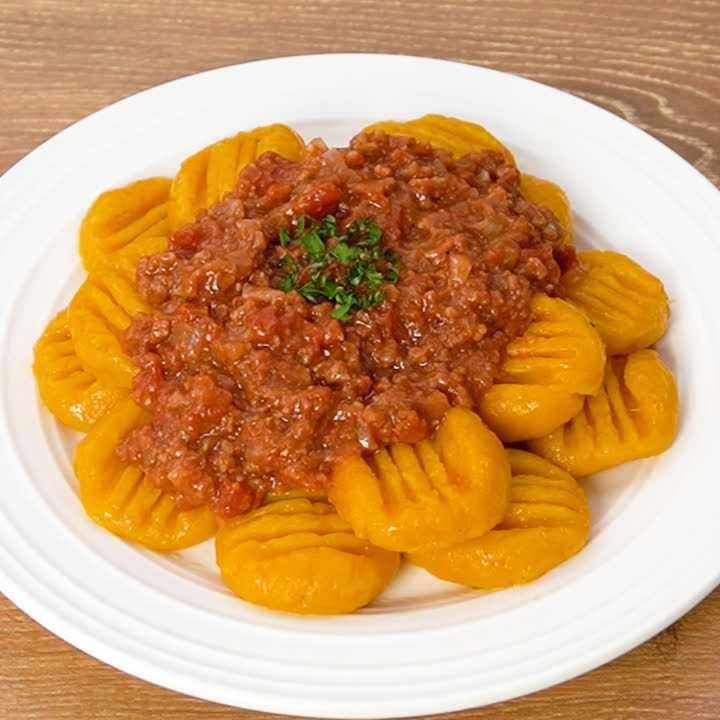 かぼちゃニョッキ