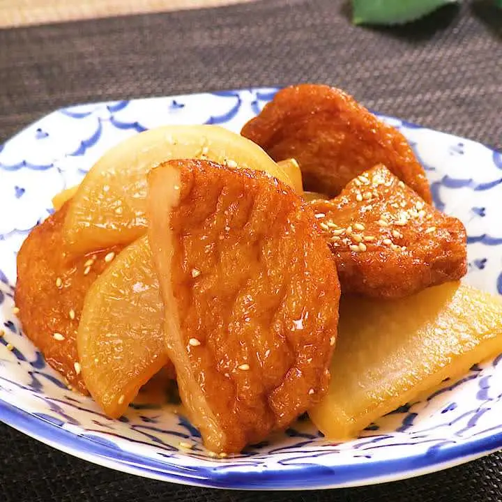 大根とさつま揚げの煮物