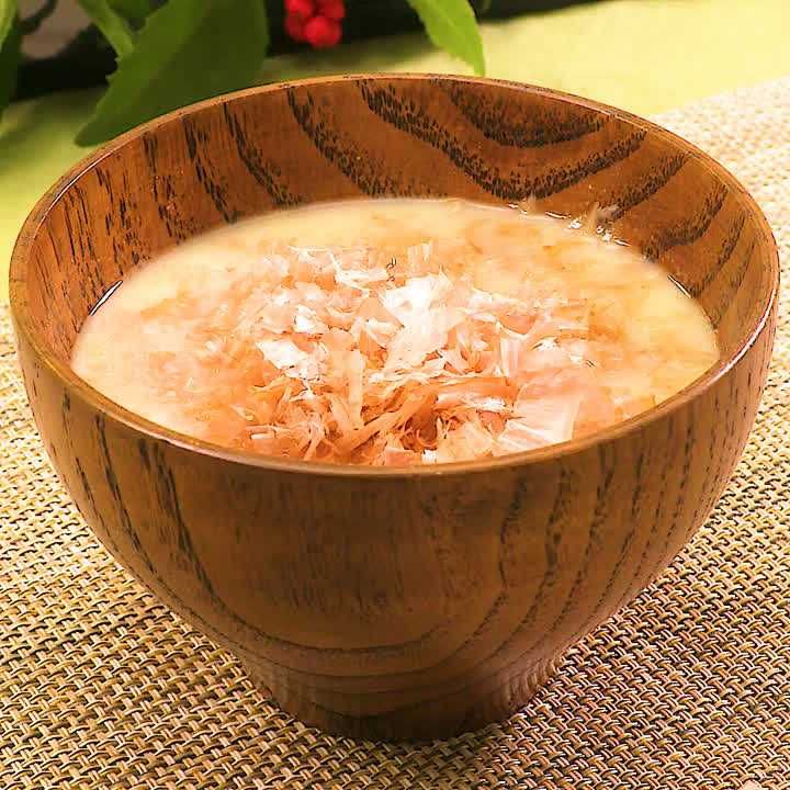 花かつおの白味噌雑煮