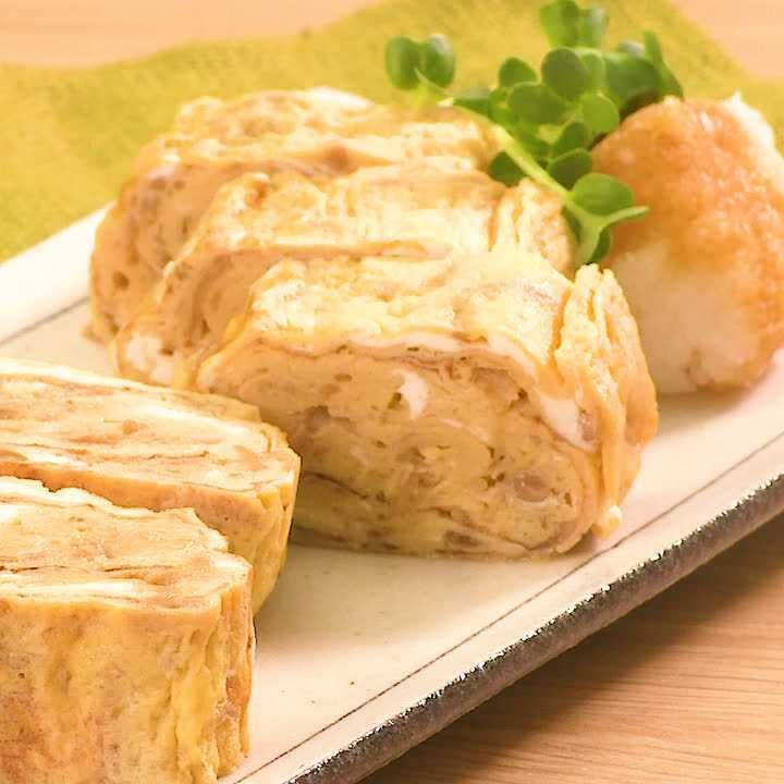 なめたけ入り卵焼き