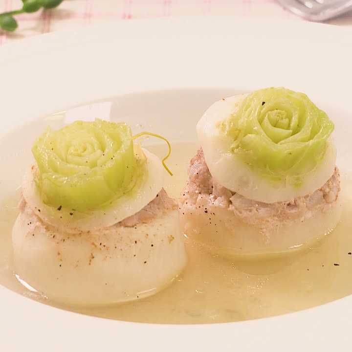 かぶの肉詰めスープ煮