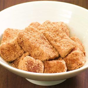 「レンチンきな粉餅」のレシピ動画