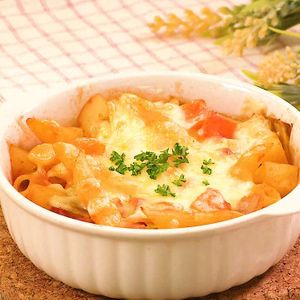 「ミネストローネ風グラタン」のレシピ動画