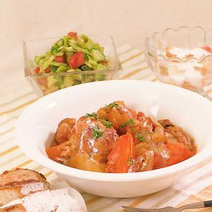 ポークシチュー献立