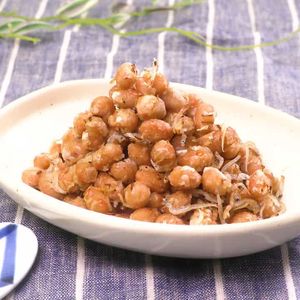 揚げ大豆のじゃこ炒め