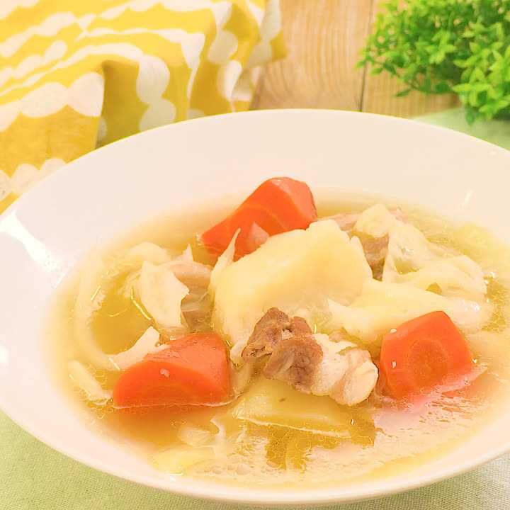 豚バラ肉のごろっとポトフ